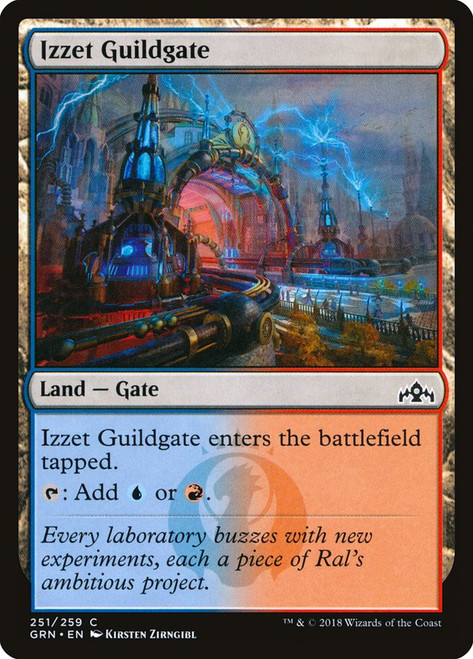 Izzet Guildgate (#251)\nGuilds of Ravnica\nSingle\nMagic The Gathering