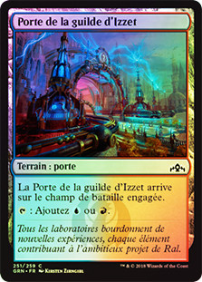 Izzet Guildgate (#251)
Guilds of Ravnica (Foil) - French
Single
Magic The Gathering