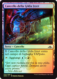 Izzet Guildgate (#252)
Guilds of Ravnica (Foil) - Italian
Single
Magic The Gathering