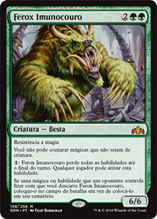 Nullhide Ferox
Guilds of Ravnica - Portuguese
Single
Magic The Gathering