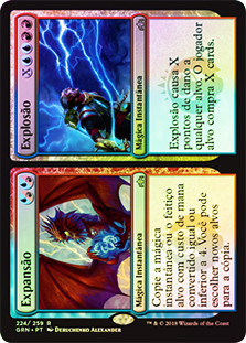 Expansion // Explosion
Guilds of Ravnica - Portuguese
Single
Magic The Gathering