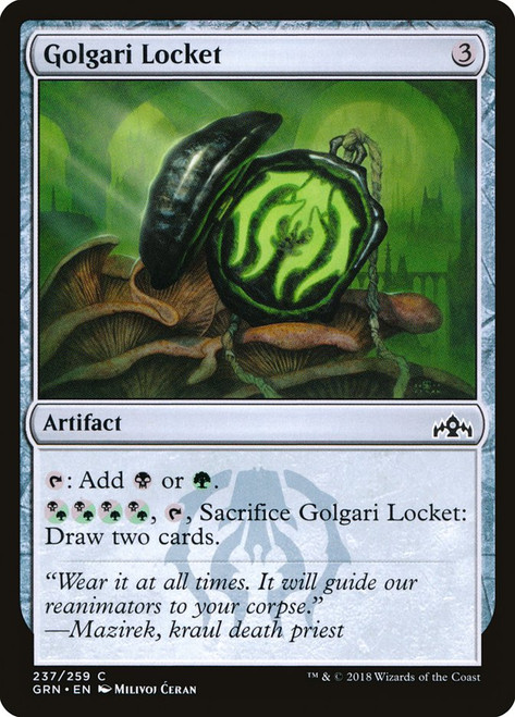 Golgari Locket\nGuilds of Ravnica\nSingle\nMagic The Gathering