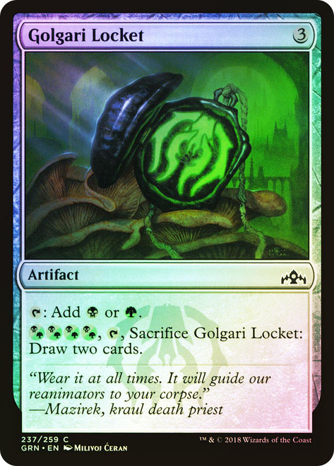 Golgari Locket\nGuilds of Ravnica\nSingle\nMagic The Gathering