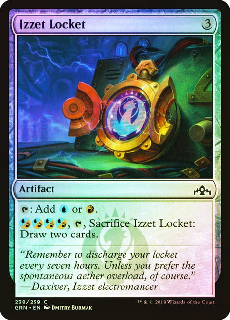 Izzet Locket\nGuilds of Ravnica\nSingle\nMagic The Gathering