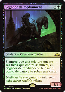 Midnight Reaper
Guilds of Ravnica (Foil) - Spanish
Single
Magic The Gathering