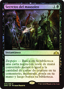 Mausoleum Secrets
Guilds of Ravnica (Foil) - Spanish
Single
Magic The Gathering