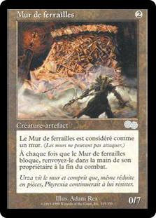 Wall of Junk
Urza's Saga - French
Single
Magic The Gathering