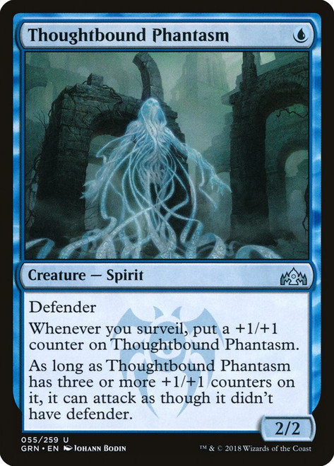 Thoughtbound Phantasm\nGuilds of Ravnica\nSingle\nMagic The Gathering