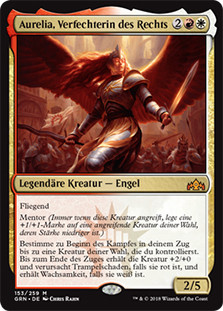 Aurelia, Exemplar of Justice
Guilds of Ravnica - German
Single
Magic The Gathering