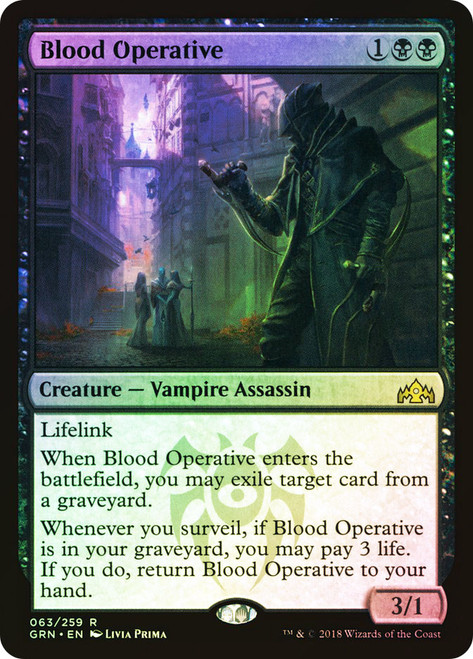 Blood Operative\nGuilds of Ravnica\nSingle\nMagic The Gathering