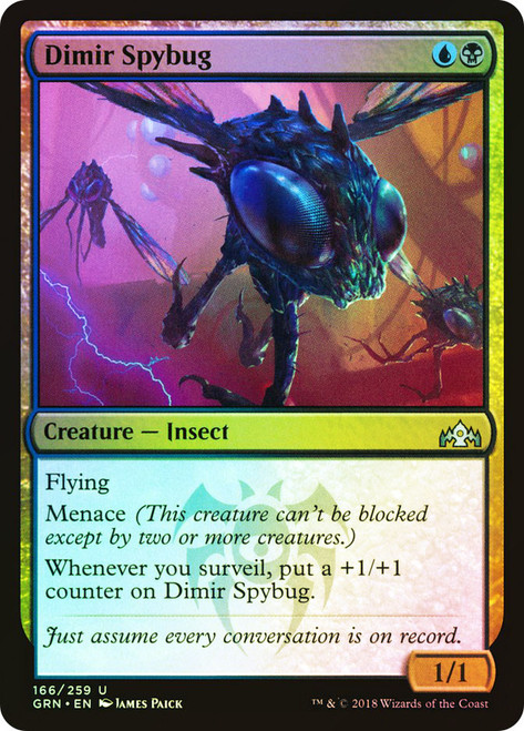 Dimir Spybug\nGuilds of Ravnica\nSingle\nMagic The Gathering