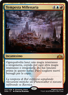 Thousand-Year Storm
Guilds of Ravnica - Italian
Single
Magic The Gathering