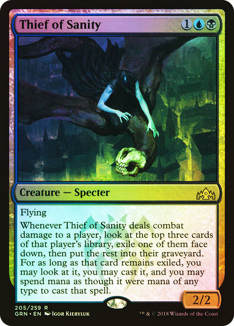 Thief of Sanity\nGuilds of Ravnica\nSingle\nMagic The Gathering