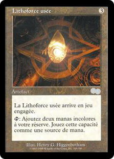 Worn Powerstone
Urza's Saga - French
Single
Magic The Gathering