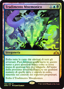 Mnemonic Betrayal
Guilds of Ravnica (Foil) - Italian
Single
Magic The Gathering