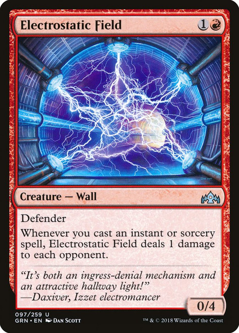 Electrostatic Field\nGuilds of Ravnica\nSingle\nMagic The Gathering