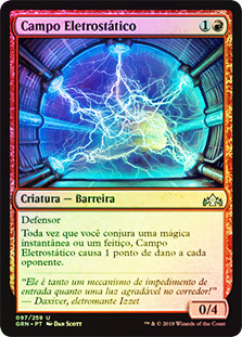Electrostatic Field
Guilds of Ravnica (Foil) - Portuguese
Single
Magic The Gathering