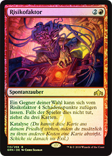 Risk Factor
Guilds of Ravnica (Foil) - German
Single
Magic The Gathering