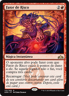 Risk Factor
Guilds of Ravnica - Portuguese
Single
Magic The Gathering