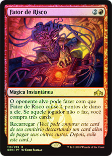 Risk Factor
Guilds of Ravnica (Foil) - Portuguese
Single
Magic The Gathering