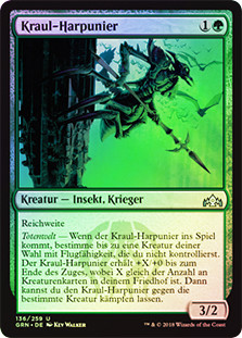 Kraul Harpooner
Guilds of Ravnica (Foil) - German
Single
Magic The Gathering