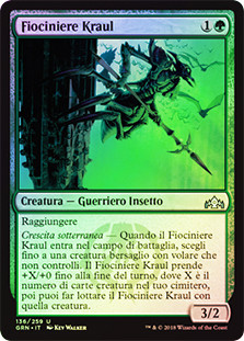 Kraul Harpooner
Guilds of Ravnica (Foil) - Italian
Single
Magic The Gathering