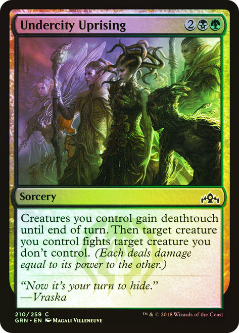 Undercity Uprising\nGuilds of Ravnica\nSingle\nMagic The Gathering