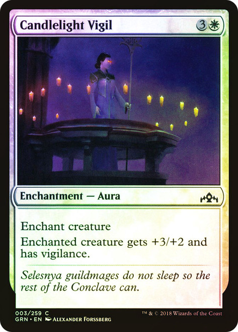 Candlelight Vigil\nGuilds of Ravnica\nSingle\nMagic The Gathering