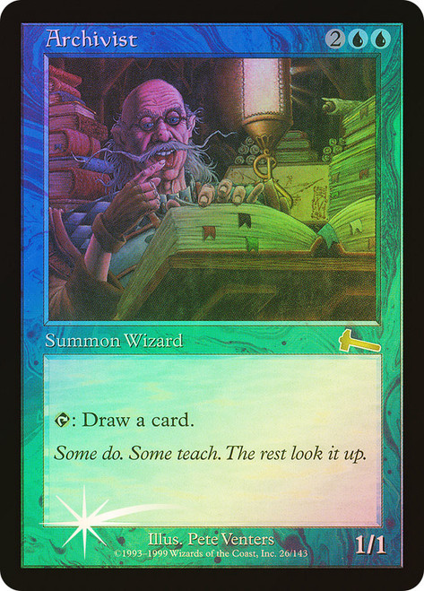 Archivist\nUrza's Legacy\nSingle\nMagic The Gathering