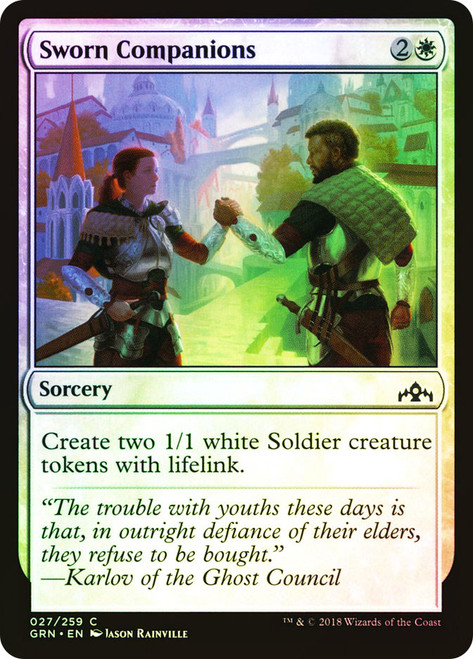 Sworn Companions\nGuilds of Ravnica\nSingle\nMagic The Gathering