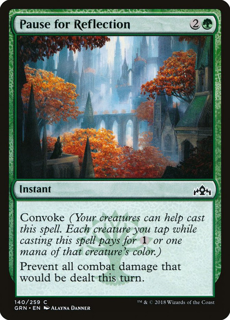 Pause for Reflection\nGuilds of Ravnica\nSingle\nMagic The Gathering