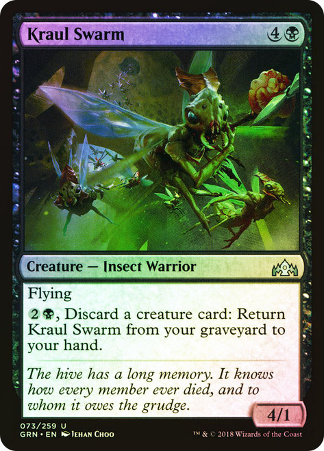 Kraul Swarm\nGuilds of Ravnica\nSingle\nMagic The Gathering