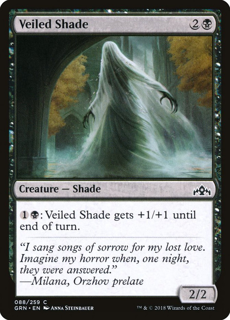 Veiled Shade\nGuilds of Ravnica\nSingle\nMagic The Gathering