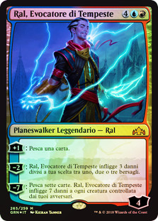 Ral, Caller of Storms (Introductory Product)
Guilds of Ravnica (Foil) - Italian
Single
Magic The Gathering