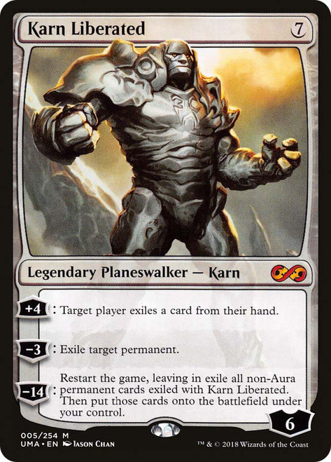 Karn Liberated
Ultimate Masters
Single
Magic: The Gathering