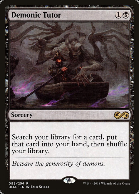 Demonic Tutor\nUltimate Masters\nSingle\nMagic The Gathering
