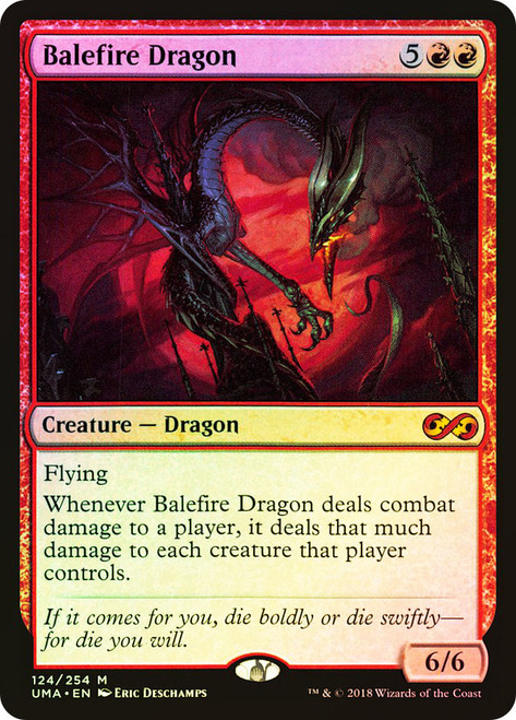 Balefire Dragon (Foil Etched) | Commander Masters - Alternate Foil 