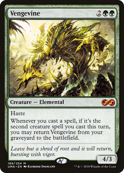 Vengevine
Ultimate Masters
Single
Magic: The Gathering