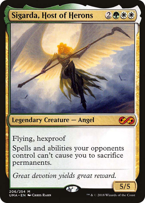 Sigarda, Host of Herons
Ultimate Masters
Single
Magic: The Gathering