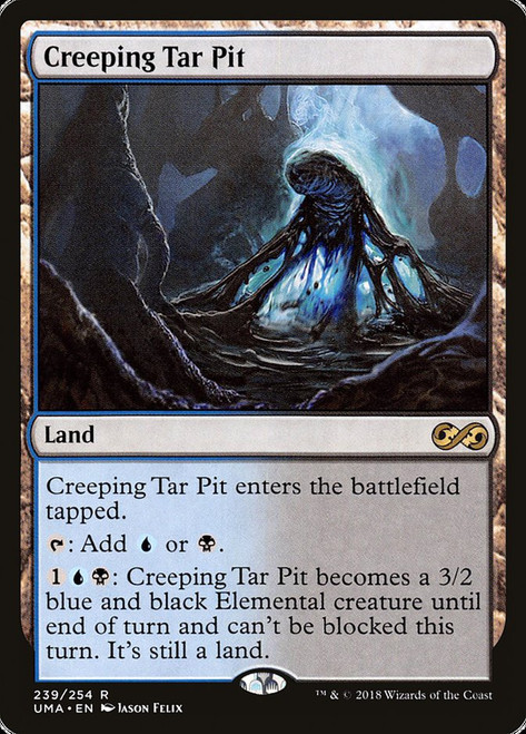 Creeping Tar Pit\nUltimate Masters\nSingle\nMagic The Gathering