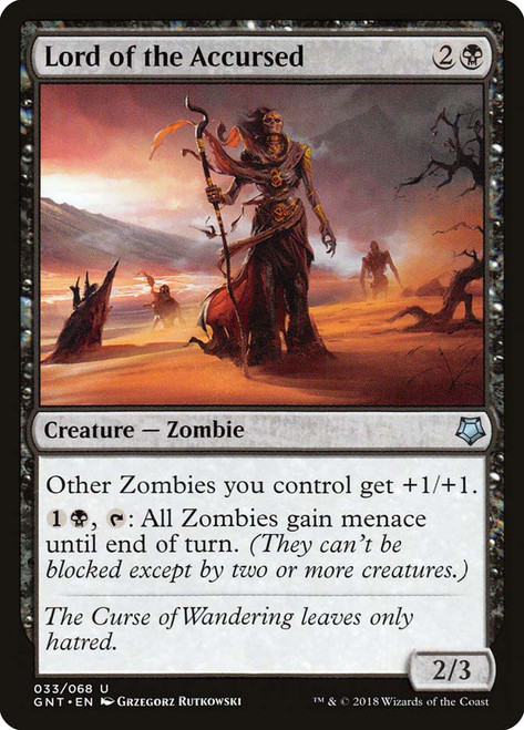 Lord of the Accursed
Game Night
Single
Magic: The Gathering