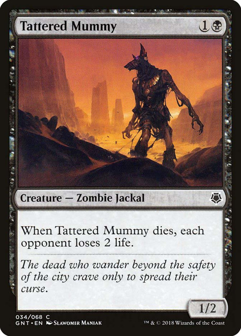 Tattered Mummy
Game Night
Single
Magic: The Gathering