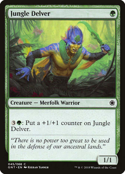 Jungle Delver
Game Night
Single
Magic: The Gathering