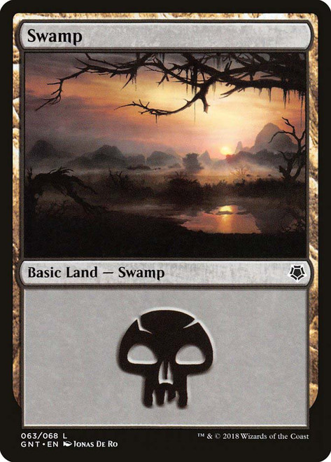 Swamp (#63)
Game Night
Single
Magic: The Gathering