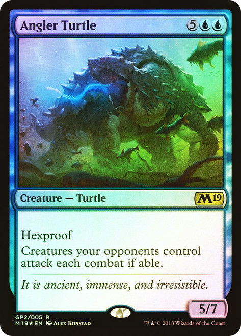 Angler Turtle (Gift Pack)\nCore Set 2019\nSingle\nMagic The Gathering
