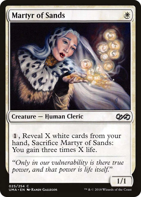 Martyr of Sands
Ultimate Masters
Single
Magic: The Gathering