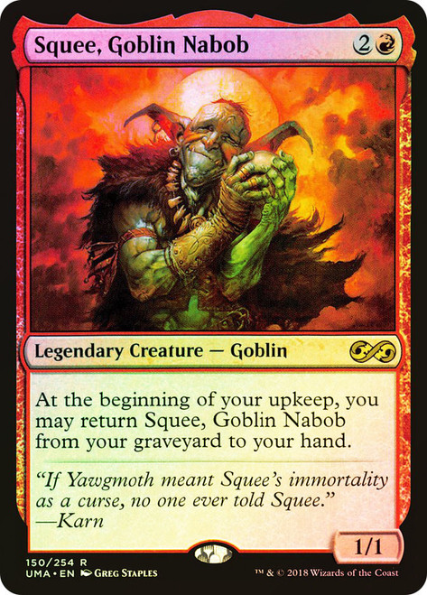 Squee, Goblin Nabob\nUltimate Masters\nSingle\nMagic The Gathering