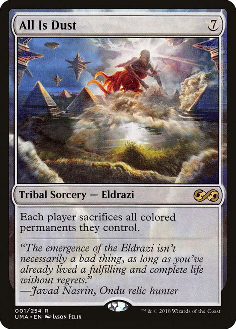 All Is Dust
Ultimate Masters
Single
Magic: The Gathering