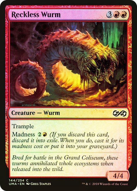 Reckless Wurm\nUltimate Masters\nSingle\nMagic The Gathering