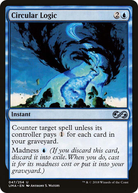 Circular Logic
Ultimate Masters
Single
Magic: The Gathering